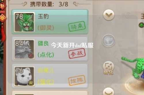 今天新開(kāi)dnf私服
