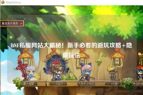 DNF私服網(wǎng)站大揭秘！新手必看的避坑攻略+隱藏玩法