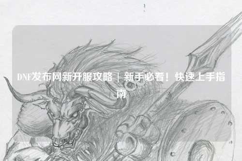 DNF發(fā)布網(wǎng)新開服攻略 | 新手必看！快速上手指南