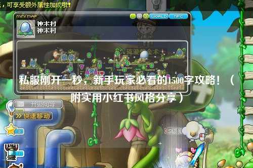 私服剛開一秒，新手玩家必看的1500字攻略?。ǜ綄嵱眯〖t書風格分享）