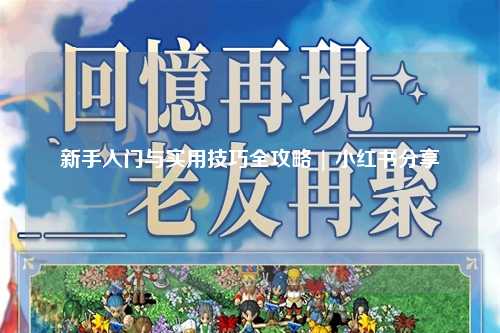 新手入門與實用技巧全攻略 | 小紅書分享