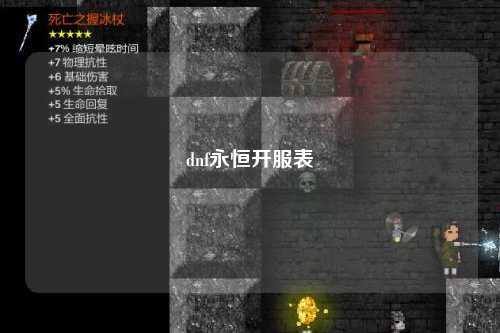 dnf永恒開服表