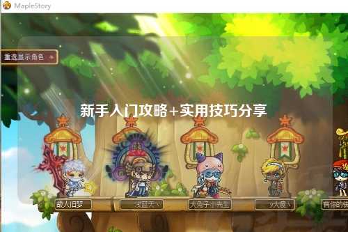 新手入門(mén)攻略+實(shí)用技巧分享