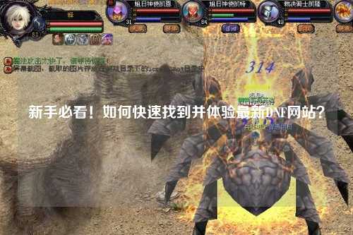 新手必看！如何快速找到并體驗最新DNF網站？
